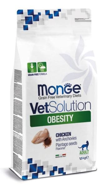 Сухой корм для кошек Monge VetSolution Obesity Cat (400 гр.)