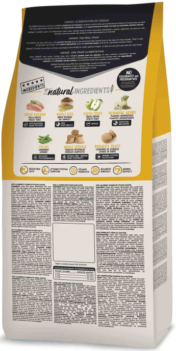 Сухой корм для кошек OWNAT Classic Daily Care Adult Cat (курица)