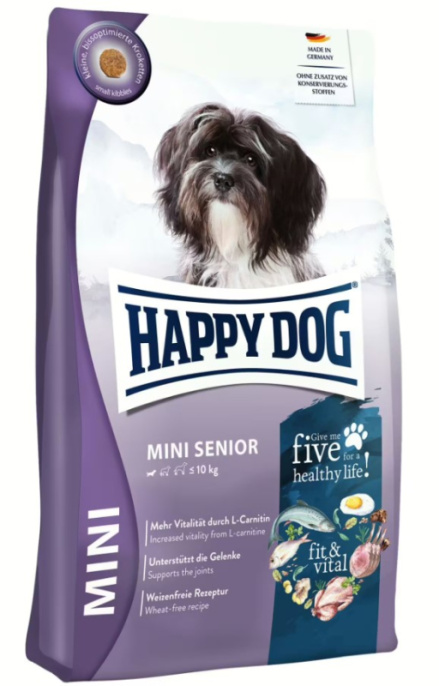 Сухой корм для собак HAPPY DOG Supreme Mini Senior (4 кг)