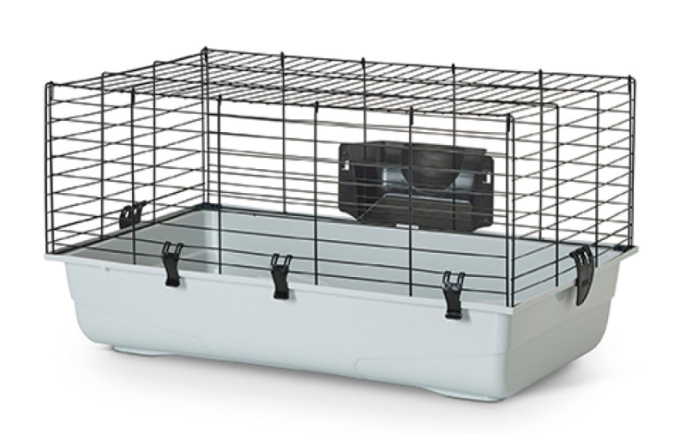 Клетка для кроликов SAVIC Ambiente 80 (80 см x 50 см x 43 см, серый)