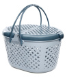 Переноска-корзина TRIOL овальная голубая (460 x 390 x 265 мм)