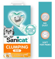 Наполнитель бентонитовый Sanicat Clumping White DUO (ваниль, мандарин) (10 л)