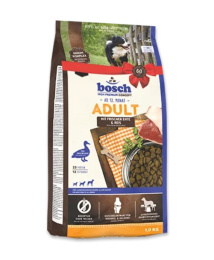 Сухой корм для собак Bosch Adult (утка с рисом)