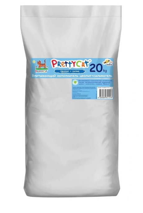 Наполнитель PrettyCat впитывающий глиняный Aroma Fruit с део-кристаллами (2 кг (4 л))