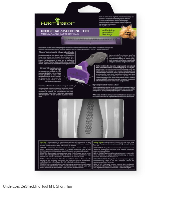 FURminator Cat Undercoat M/L Short Hair