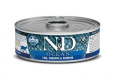 Консервы для кошек Farmina N&D Cat Ocean Cod, Shrimp & Pumpkin (80 гр.)