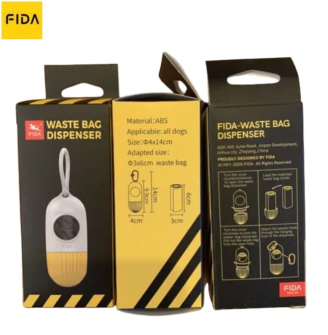 Дозатор мешков для мусора FIDA, белый