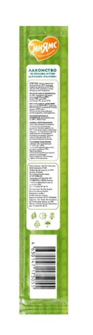 Лакомство для кошек Мнямс лакомые палочки 13,5 см с уткой и кроликом (10х5 гр.)