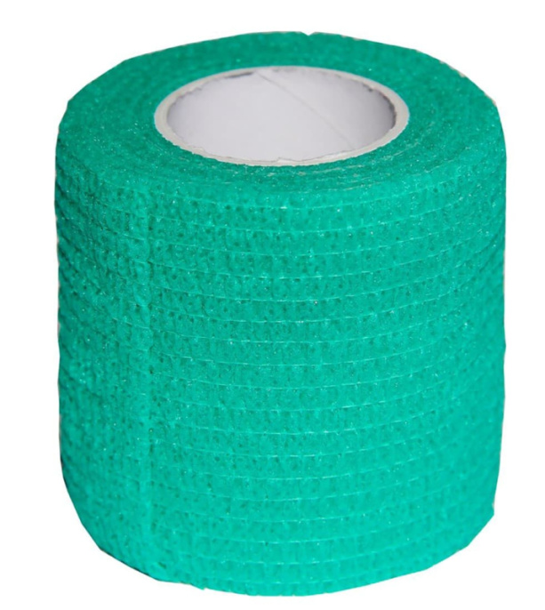 Бинт самофиксирующийся Valta Care Premium c горьким вкусом зеленый (5 х 450 см)