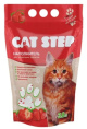 Cat Step Наполнитель впитывающий силикагелевый Arctic Strawberry (клубника) (3,8 л (1,67 кг))