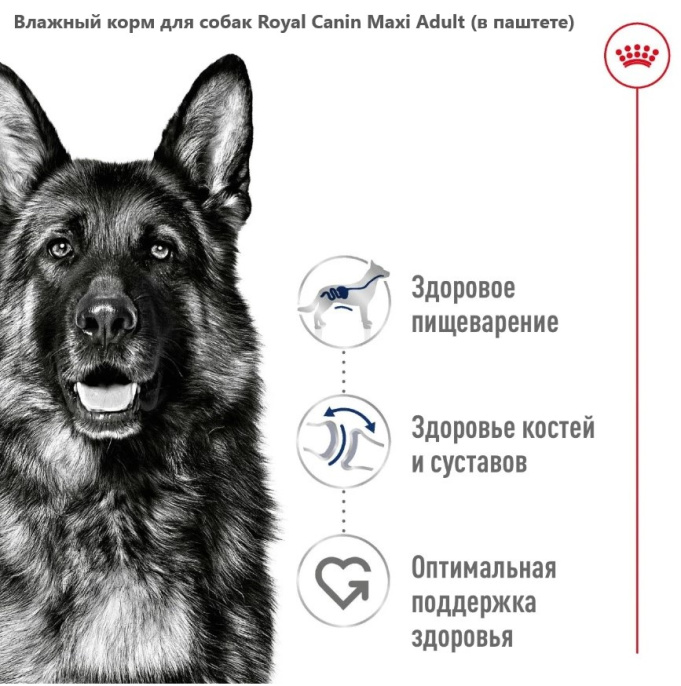 Влажный корм для собак Royal Canin Maxi Adult (в паштете) (410 гр.)