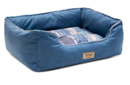 Triol Лежанка для кошек прямоугольная Волна