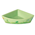 Миска керамическая угловая для мелких животных Triol Полянка (0.045 л)