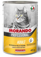 Паштет для кошек Morando Professional Adult Cat (курица, индейка) (400 гр.)