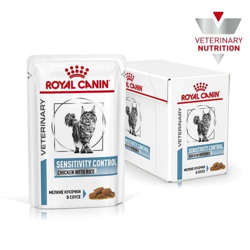 Влажный корм для кошек Royal Canin Sensitivity Control Cat (курица) (85 гр*28 шт)