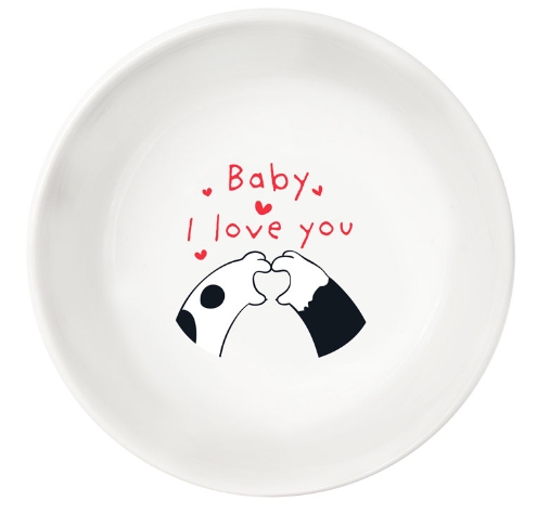 Миска керамическая на ножке "С любовью" Triol (0,12 л)