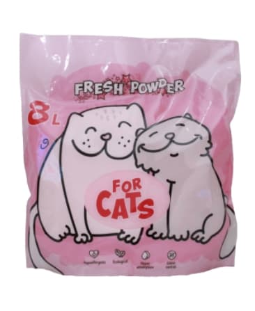 FOR CATS Наполнитель силикагелевый Fresh Powder (звездная пыль) (4 л)