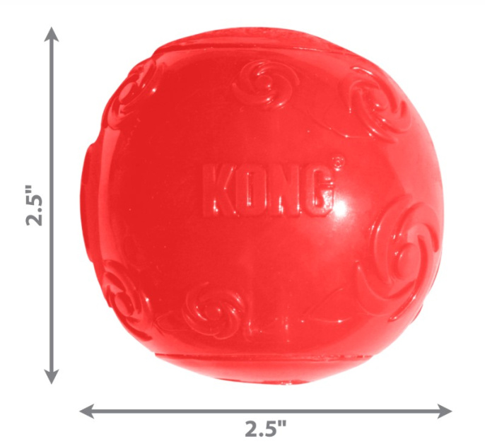 KONG Игрушка для собак Squeezz Ball (7,5 см)