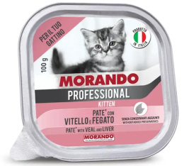 Паштет для кошек Morando Professional Adult Сat (телятина, печень)