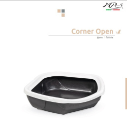 Угловой туалет для кошек CORNER OPEN