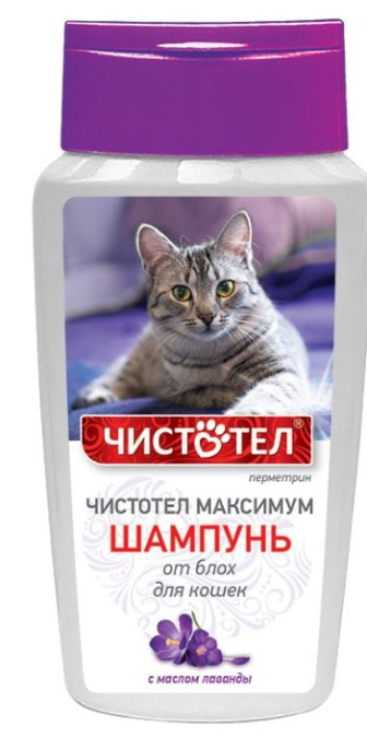 Шампунь для кошек Чистотел Максимум (180 мл)