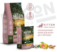 Сухой корм для котят Necon Natural Wellness Kitten (индейка, рис) (400 гр.)