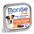 Паштет для собак Monge Fruit Dog Adult (утка, апельсин) (100 гр.)