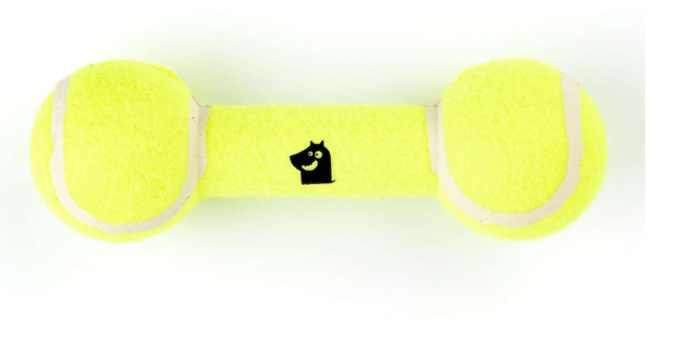 Игрушка для собак Mr.Kranch Гантель большая (20 см, фиолетовый)