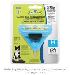 Насадка FURflex Dog deShedding M 24 YA