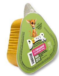 Консервы для собак мелких пород DOYZER Mini Adult Dog (говядина)