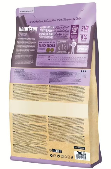 Сухой корм для собак HAPPY DOG NaturCroq Senior (4 кг)