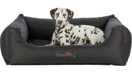 TRIXIE Лежак с бортиком для собак Samoa Vital ортопедический (черный)