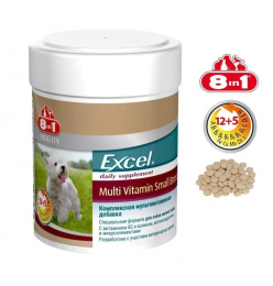 Мультивитамины для собак мелких пород 8in1 Excel Multi Vitamin Small Breed