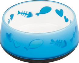 Миска для кошек с прорезиненным дном "TRIXIE" 0.3 л/диам.12 см (24420)