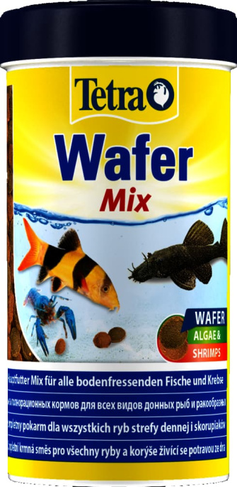 Корм для всех видов донных рыб и ракообразных Tetra Wafer Mix (250 мл / 119 г)