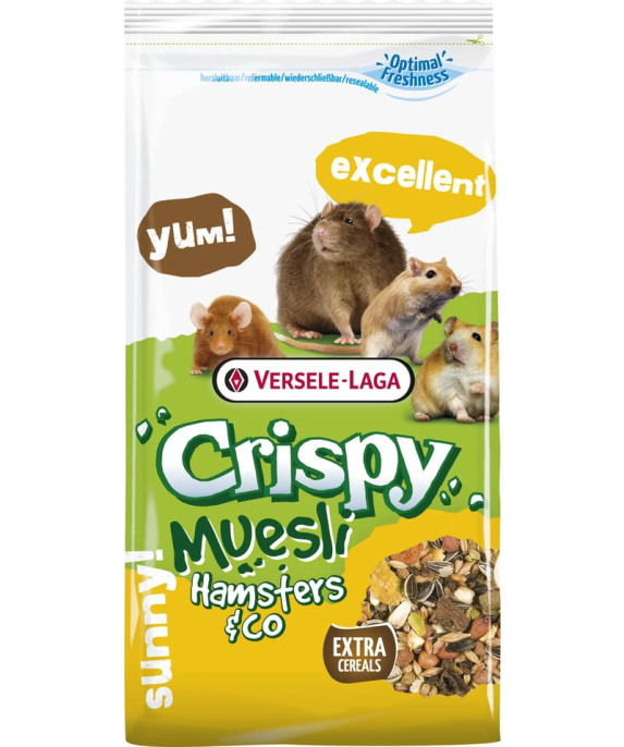Crispy Muesli Hamsters & Co для хомяков и других грызунов (400 гр.)