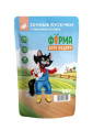 Влажный корм для кошек Ферма кота Фёдора сочные кусочки с кроликом (85 гр.)
