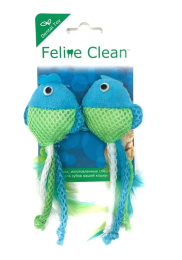 Игрушка для кошек Feline Clean Dental Рыбки