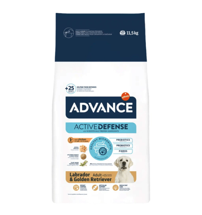 Сухой корм для собак Advance Labrador Retriever (курица) (11,5 кг)
