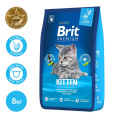 Сухой корм для котят Brit Premium Cat Kitten (курица) (8 кг)