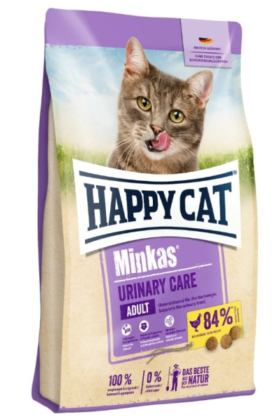 Сухой корм для кошек Happy Cat Minkas Urinary Care (птица) (1,5 кг)