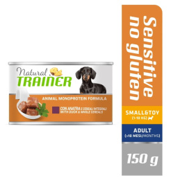 Консервы для собак мелких пород Trainer Natural Sensitive Small&Toy Adult (свинина)