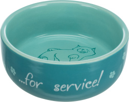 Миска керамическая для кошек TRIXIE с рисунком Chill Cat