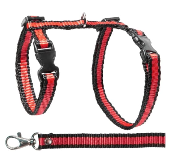 Комплект шлейка и поводок Gamma Мегаполис (40х30х8.5 см /1х150 см)