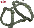 Шлея для собак TRIXIE Premium H-harness (оливковый) (XXS-XS 20-32 см/10 мм)