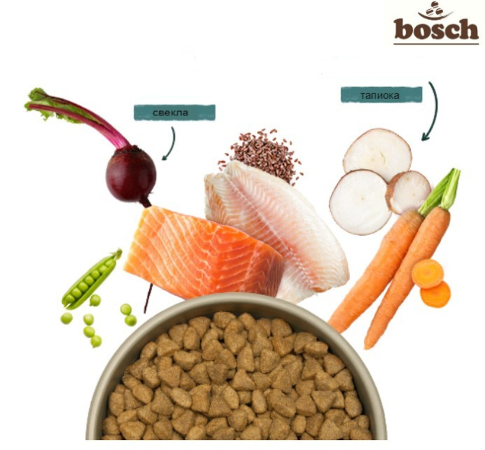 Корм для собак Bosch HPC Menue Adult (лосось, форель) (1 кг)