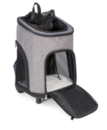 Triol Сумка-рюкзак для животных "Трансформер" на колесах