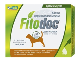 Fitodoc Капли дерматологические (средние породы)