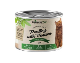 Консервы для кошек Chicopee Gourmet Adult Cat (домашняя птица, оленина)