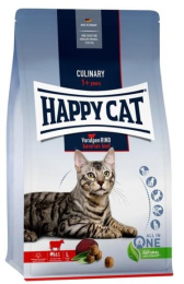 Сухой корм для кошек Happy Cat Culinary VoralpenRind (говядина, свекла, шалфей)